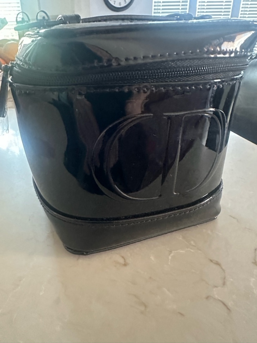 Beautiful Black Dior Cosmetic Pouch
